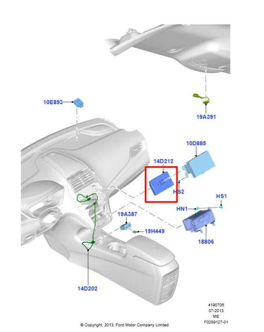 15-16 Lincoln MKC LS 2.3L AWD Voice Recognition Communication APIM SYNC 2 Module - Alshned Auto Parts