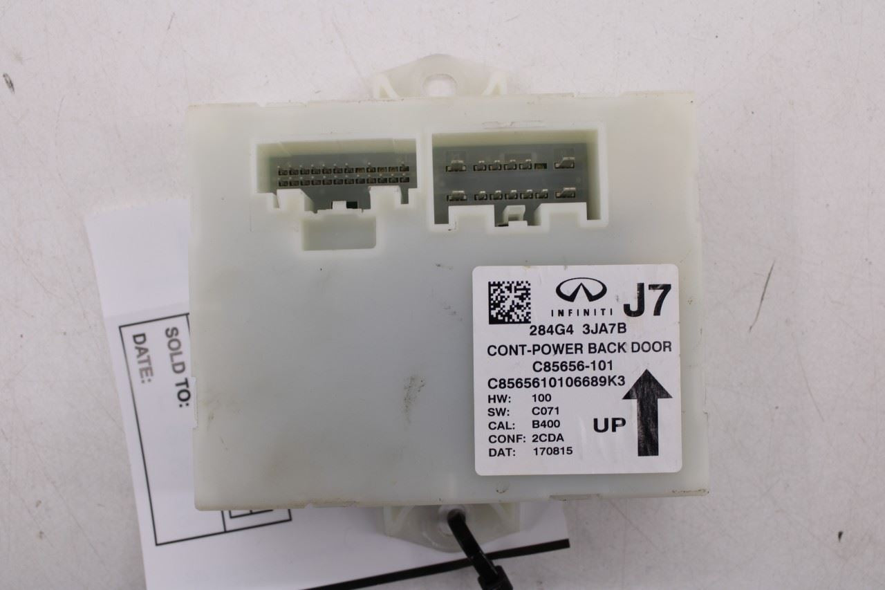 2016-2019 Infiniti QX60 Power Liftgate Back Door Control Module 284G4-3JA7B OEM5