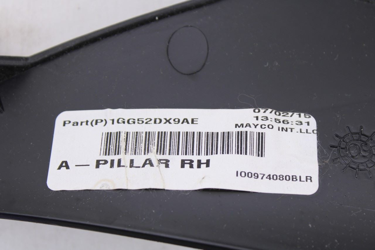 2014-15 Dodge Durango SXT Front Right and Left A-Pillar Interior Trim 1GG51DX9AE11