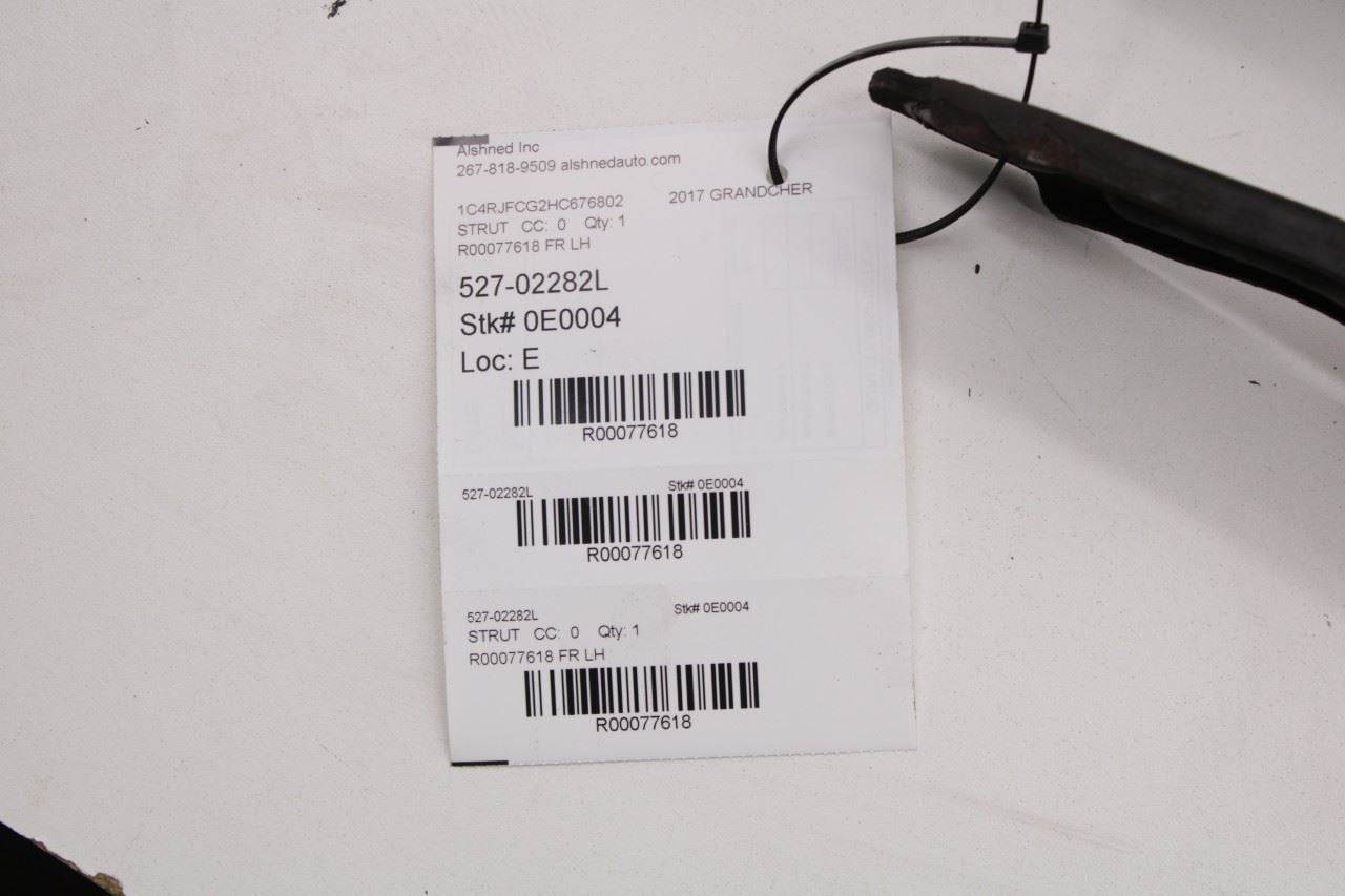 16-17 Jeep Grand Cherokee Overland 3.6L 4x4 Front Left Air Shock Strut Absorber - Alshned Auto Parts