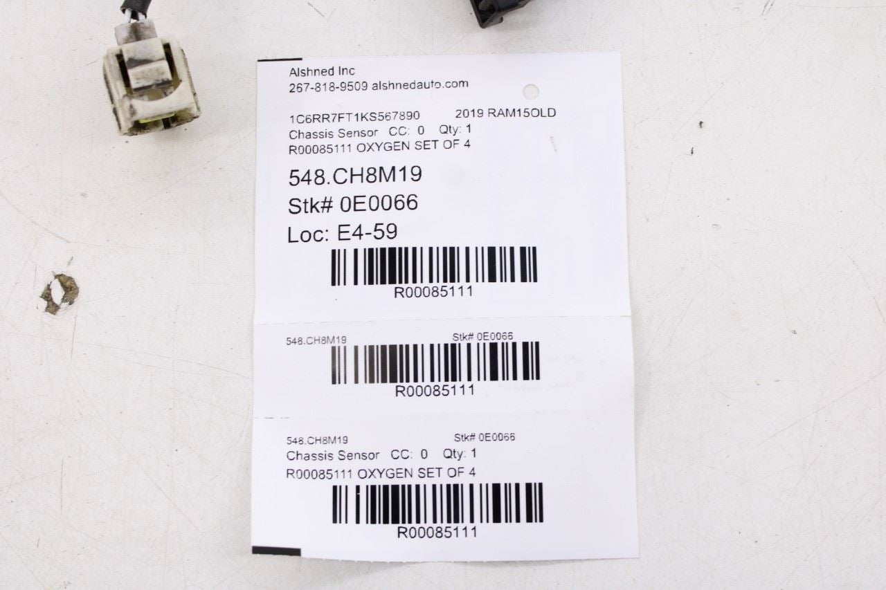 2013-24 Ram 1500 Classic Express Quad Cab 5.7L Oxygen Sensor Set of 4 5149180AB10