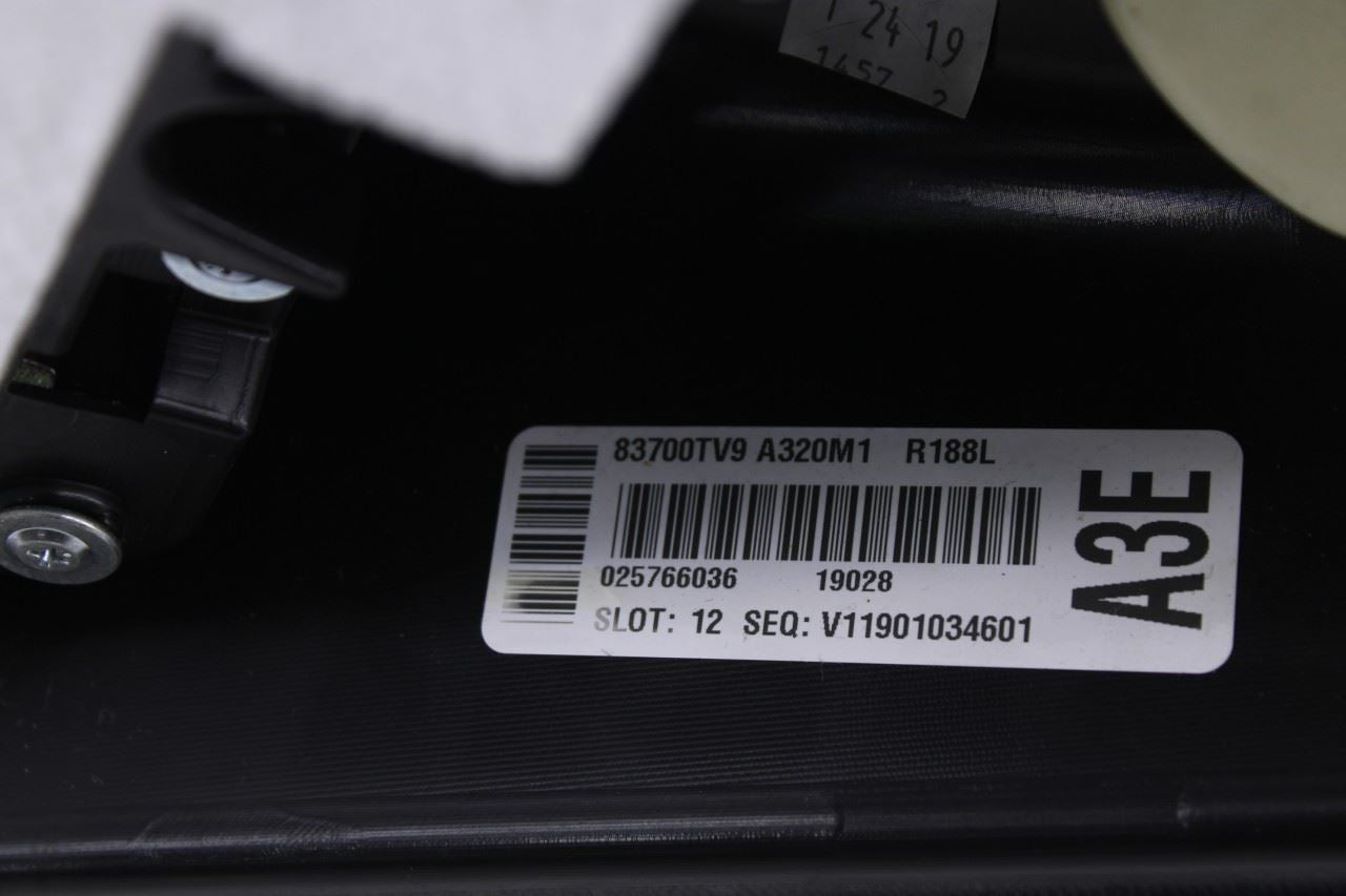 2019-22 Acura ILX Technology A-Spec Rear Right Door Trim Panel 83700-TV9-A320-M114