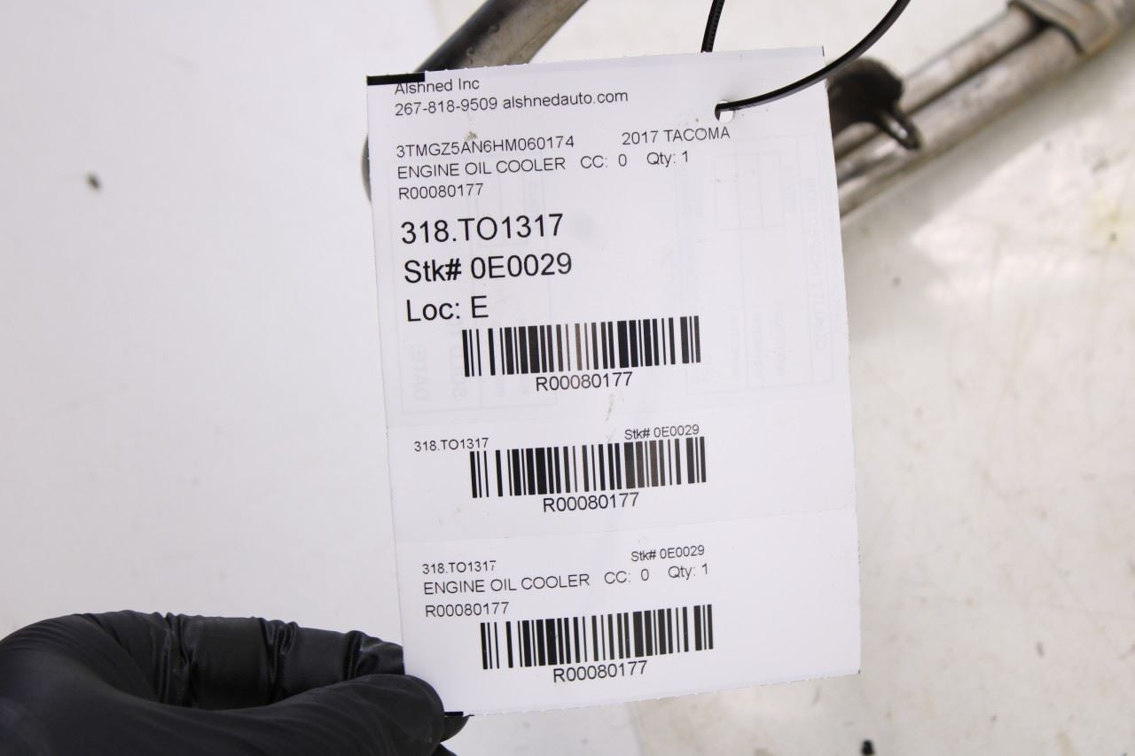 2015-2023 Toyota Tacoma Limited 3.5L 4WD Automatic Transmission Oil Cooler Line - Alshned Auto Parts