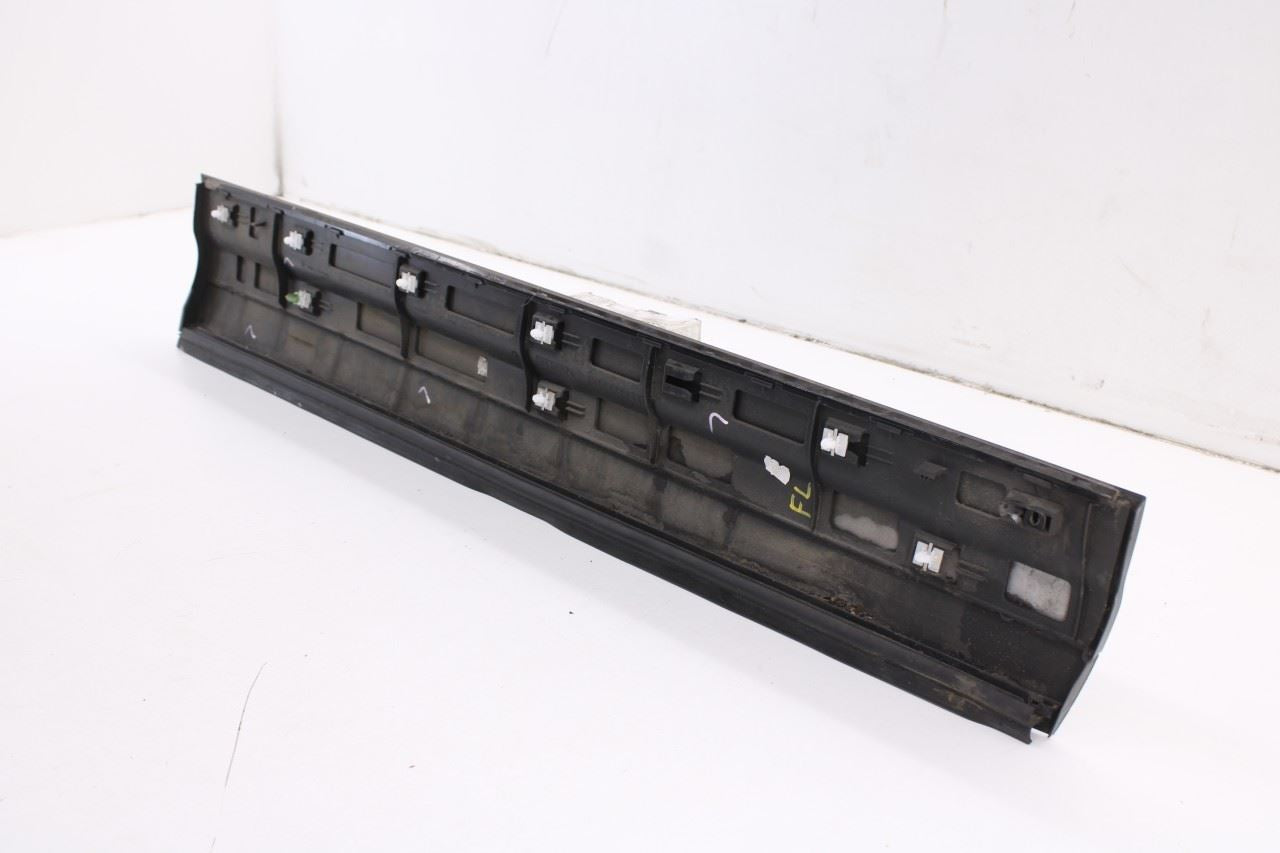 11-18 Porsche Cayenne S 4.8L AWD Front Driver Left Side Door Lower Trim Molding7