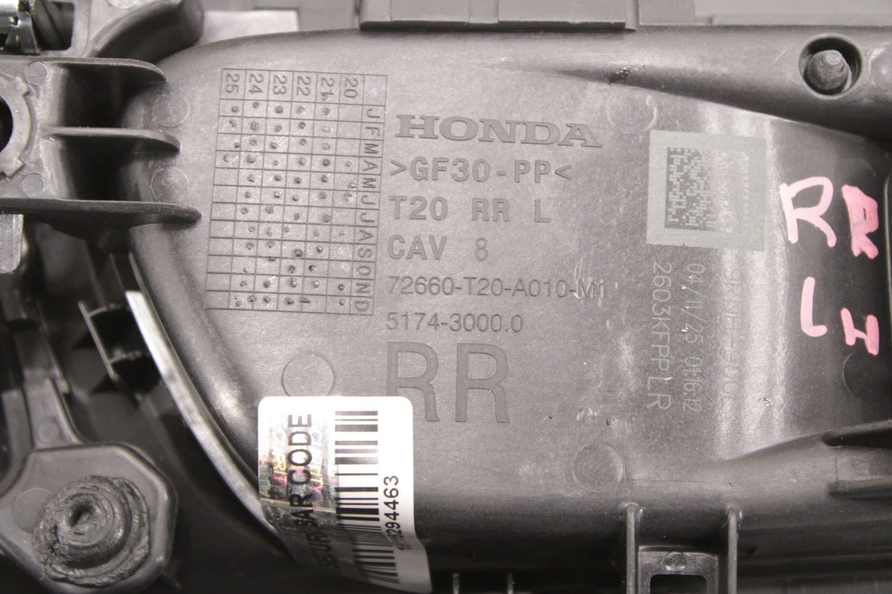 2023-2025 Acura Integra A-Spec Rear Left Driver Door Trim Panel 837503S5A010 OEM - Alshned Auto Parts