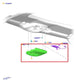 22-24 Ford Expedition MAX Overhead Console Dome Light Lamp EB3B41519A58EN *ReaD* - Alshned Auto Parts