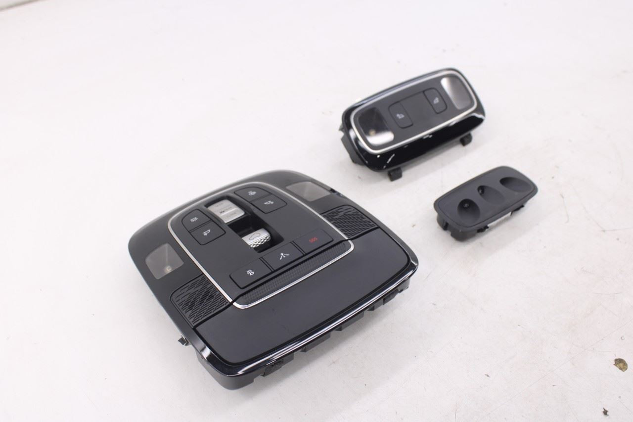 2020-2022 Hyundai Palisade Limited AWD Front and Rear Roof Overhead Console Set - Alshned Auto Parts