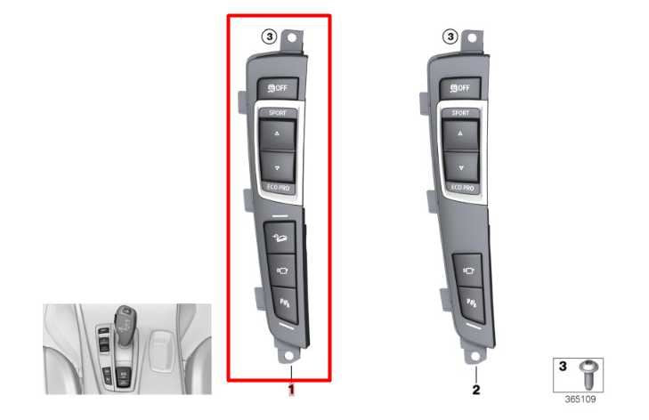 2011-2017 BMW X3 xDrive28i 2.0L AWD Center Console Operating Control Switches - Alshned Auto Parts