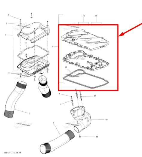 2010-2011 SeaDoo/BRP GTX IS (215) Rear Ventilation Adapter Box 237000028 OEM1