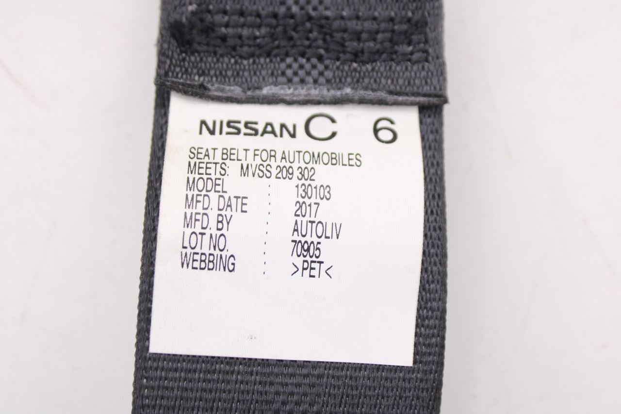 2014-19 Nissan Sentra SV Rear Center 2nd Row Seat Belt Retractor 88854-3RM8A OEM3