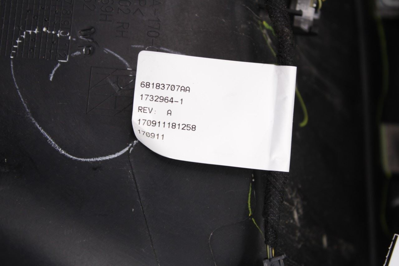 2017-2018 Jeep Cherokee Limited Front Right Side Door Trim Panel 6MD222X9AA OEM - Alshned Auto Parts