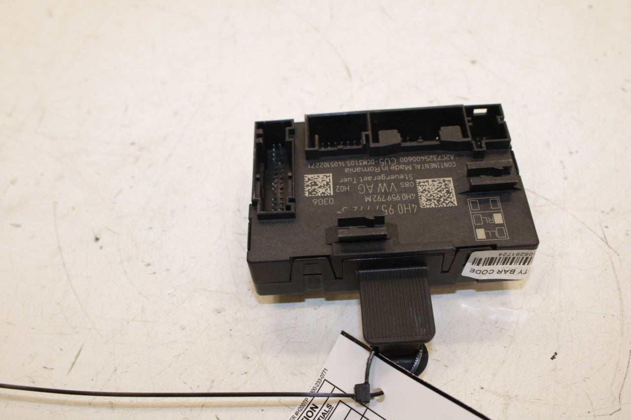 14-2018 Porsche Cayenne Platinum Front Right Side Door Control Module 4H0959792S - Alshned Auto Parts