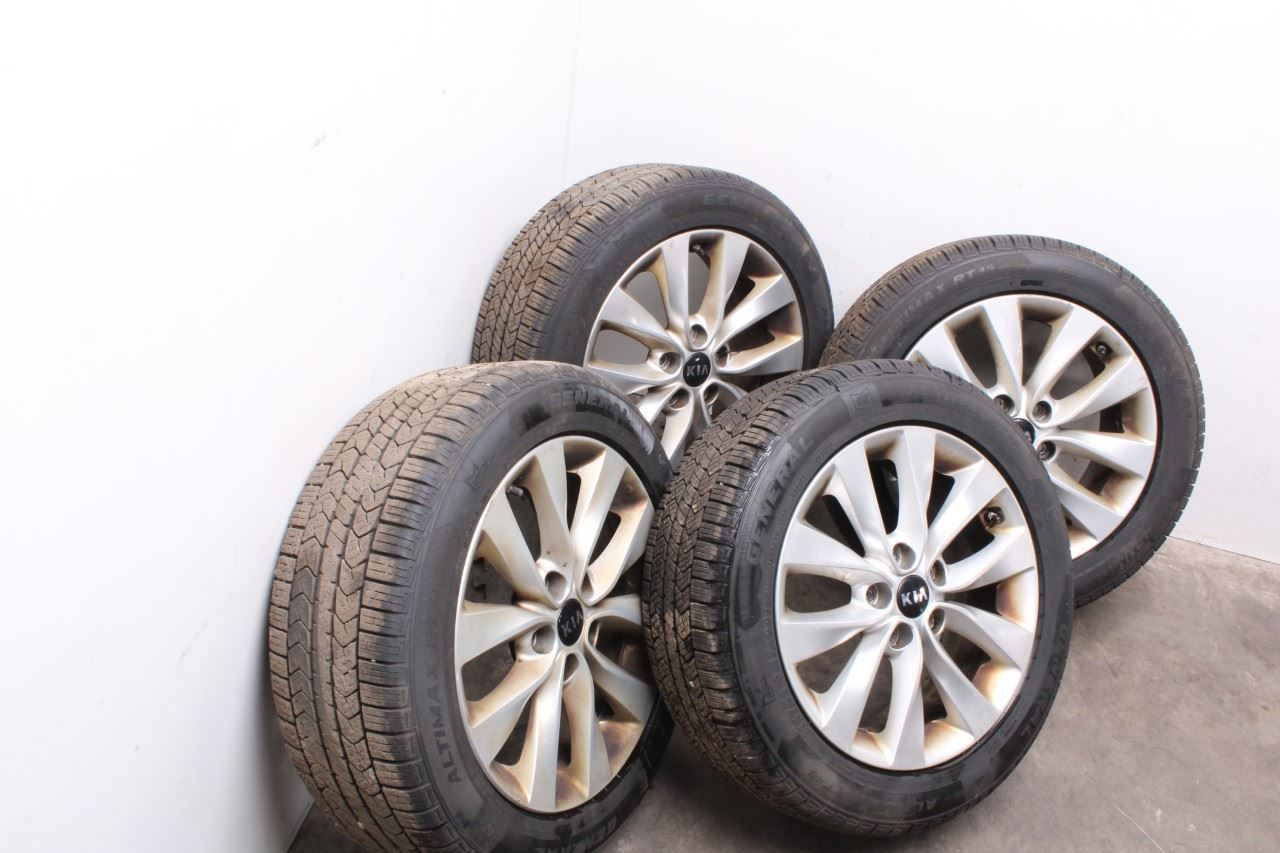 16-18 Kia Optima EX Wheel Tire General Altimax RT45 215/55R17 94T R17x7 Set of 42