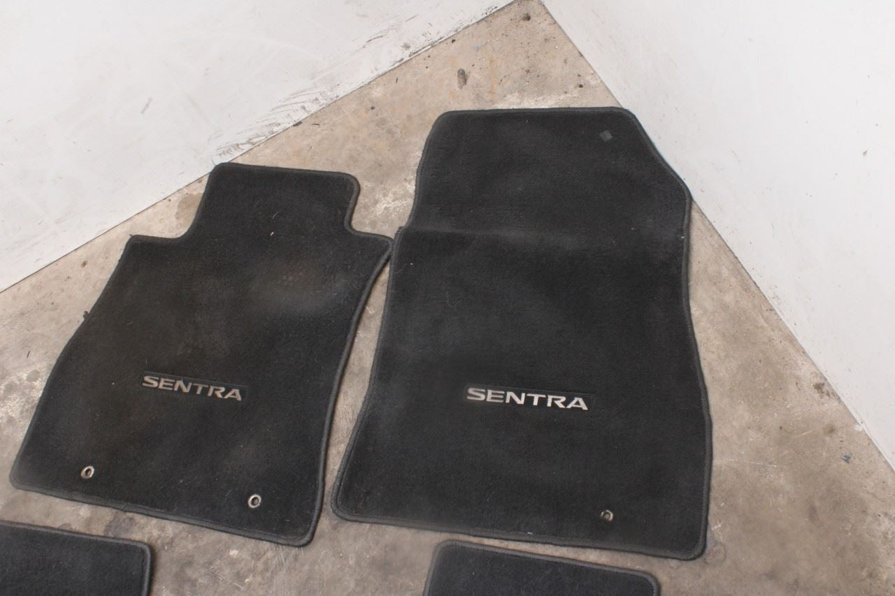 2013-19 Nissan Sentra SL Front Rear RH LH and Cargo Trunk Carpet Floor Mats Set - Alshned Auto Parts