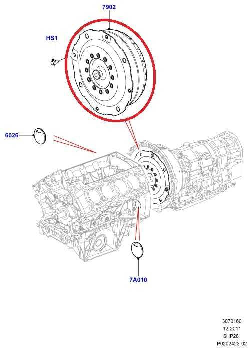 10-12 Land Rover Range Rover HSE 5.0L 4x4 Transmission Torque Converter LR018571 - Alshned Auto Parts