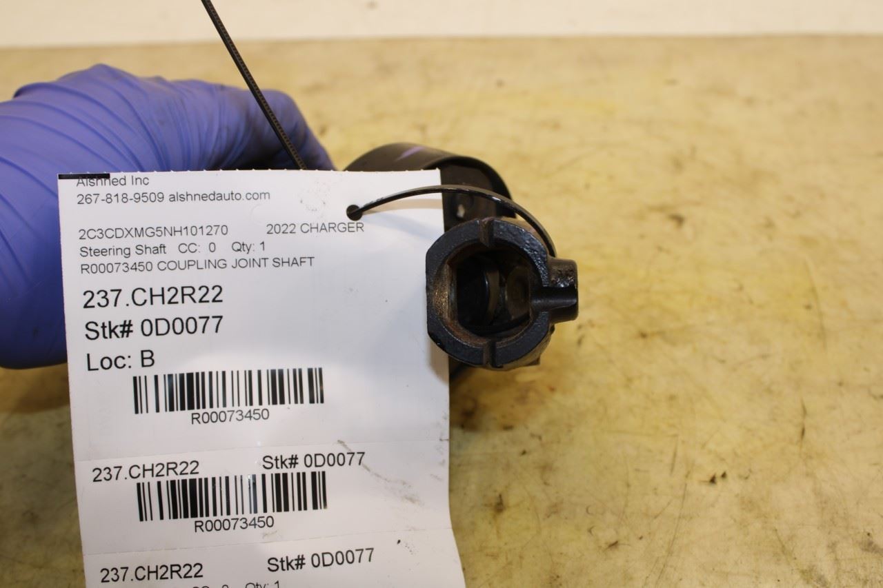 11-23 Dodge Charger GT AWD Steering Column Lower Coupling Joint Shaft 68083595AC - Alshned Auto Parts