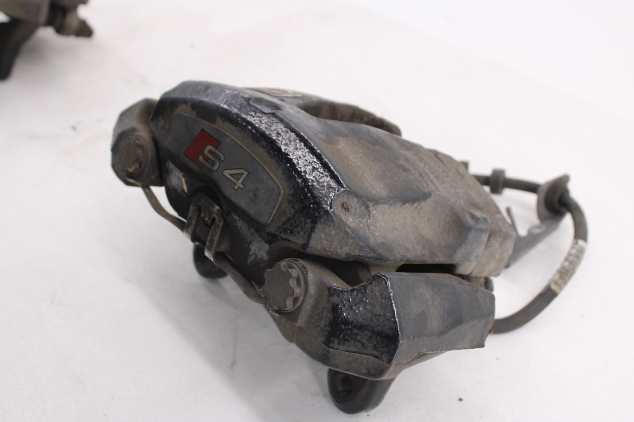 10-16 Audi S4 Premium Plus 3.0L AWD Front Right Left Side Brake Disc Caliper Set4