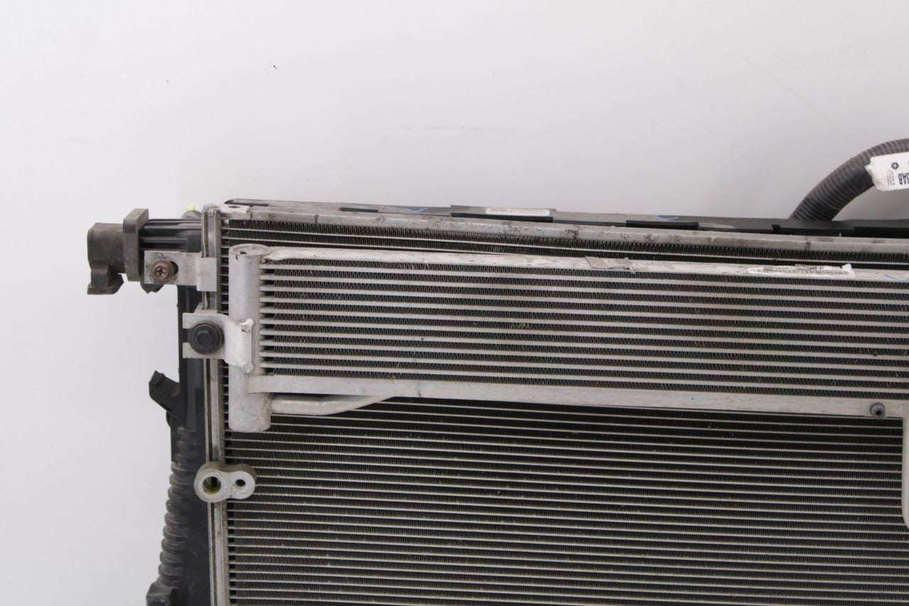 17-18 Jeep Cherokee Limited 3.2L Radiator w Dual Radiator Cooling Fan Motor Assy - Alshned Auto Parts