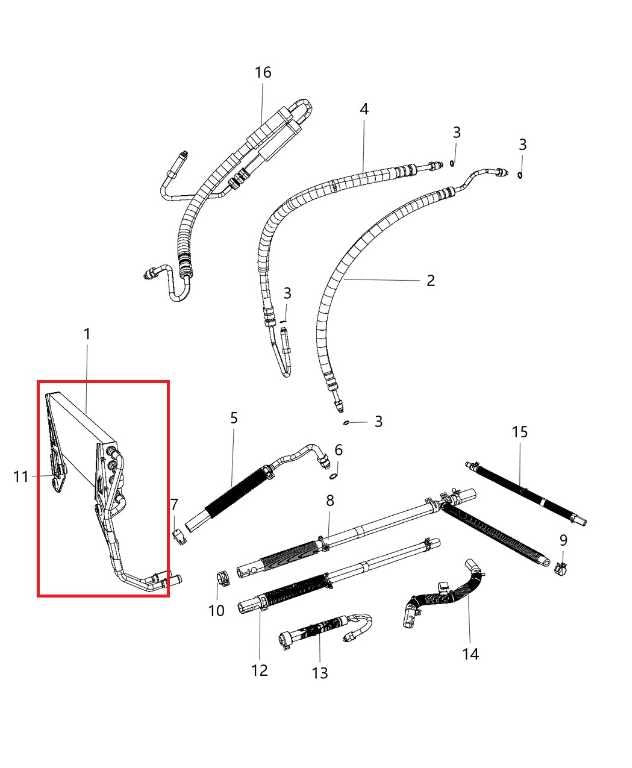 2012-2018 RAM 2500 Tradesman 6.4L Power Steering Cooler 55111391AD OEM *ReaD* - Alshned Auto Parts