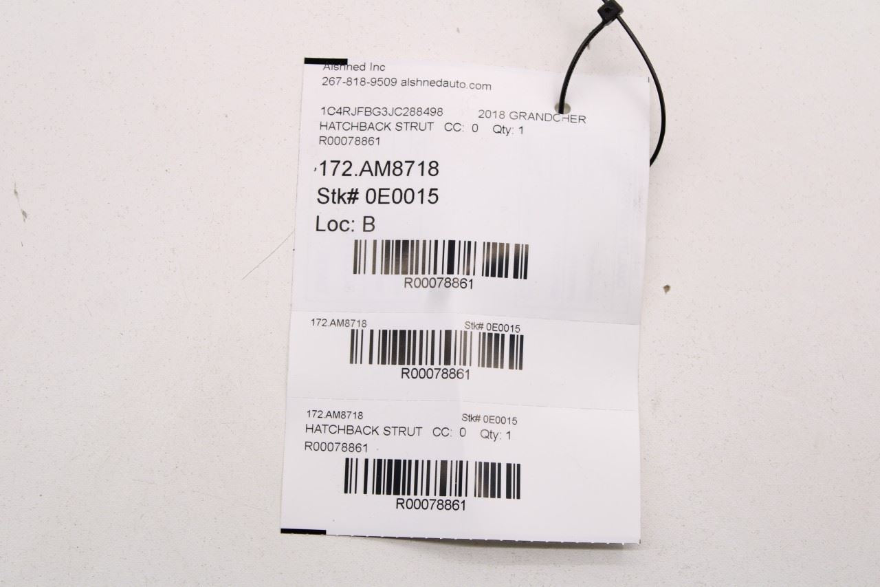 2015-22 Jeep Grand Cherokee Liftgate Right and Left Power Lift Strut 68333901AB - Alshned Auto Parts