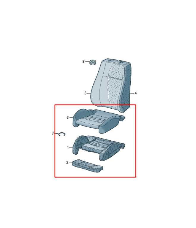 12-17 Audi Q5 Premium 2.0L Front Passenger Right Side Seat Lower Cushion *ReaD* - Alshned Auto Parts