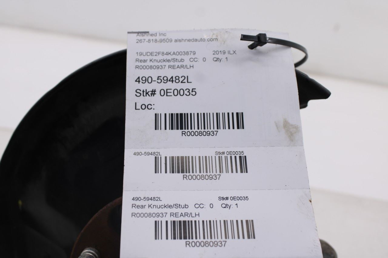 2016-2022 Acura ILX Technology A-Spec Rear Left Driver Side Spindle Knuckle Hub - Alshned Auto Parts