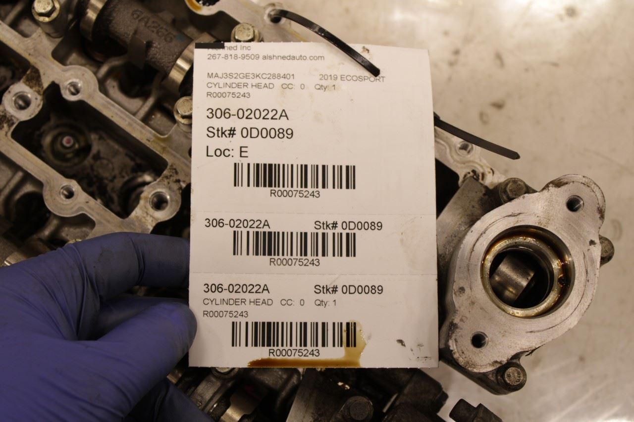 2018-2020 Ford Ecosport SE 1.0L Engine Cylinder Head 34K CM5G-6090 OEM - Alshned Auto Parts