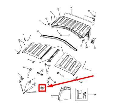 20-24 Jeep Gladiator Front Left Roof Hard Top Outer Latch Bracket 68290477AA OEM - Alshned Auto Parts