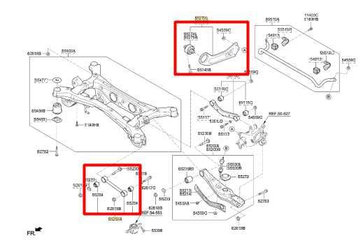 15-21 Hyundai Tucson Value FWD Rear Left Trailing and Lower Lateral Control Arms - Alshned Auto Parts