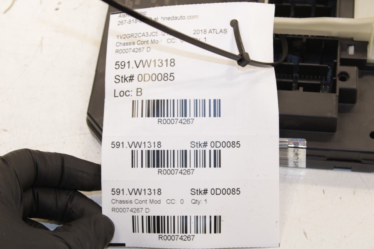 2018-2019 Volkswagen Atlas S Body Computer Control Module BCM BCU 5Q0937085BN - Alshned Auto Parts