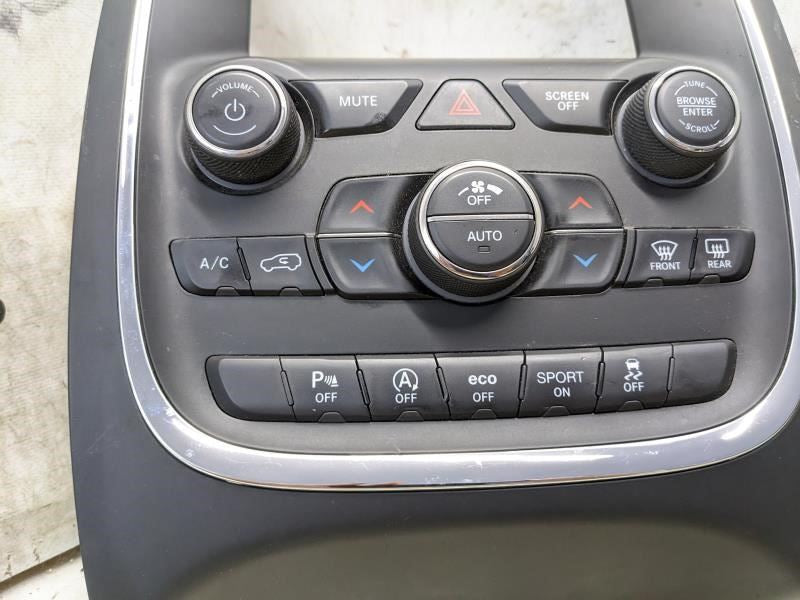 2018 Dodge Durango Dash Climate Radio Faceplate Control 68333642AA OEM - Alshned Auto Parts