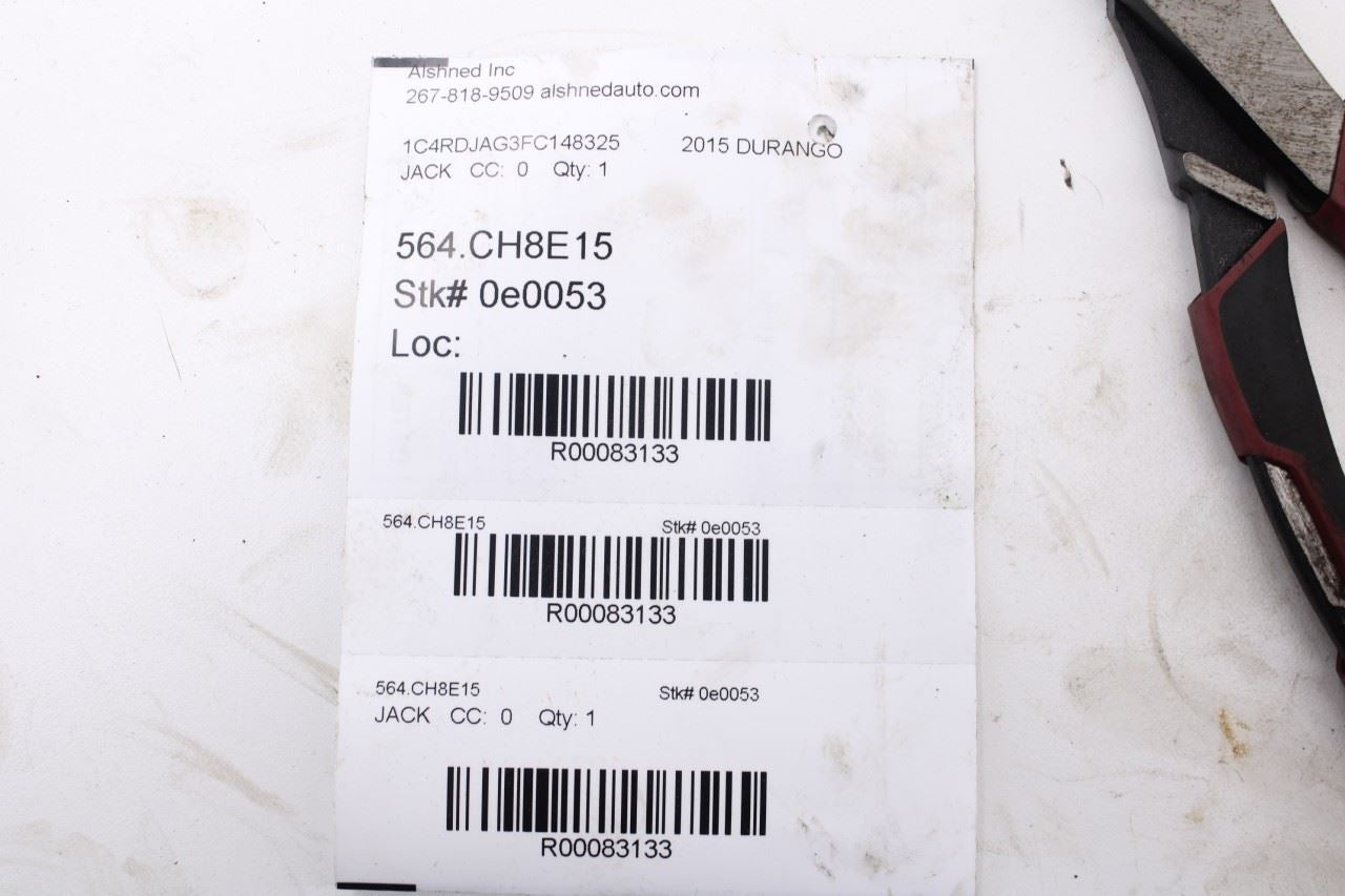 2011-2022 Dodge Durango SXT 3.6L AWD Scissor Lifting Jack 68068665AC OEM10