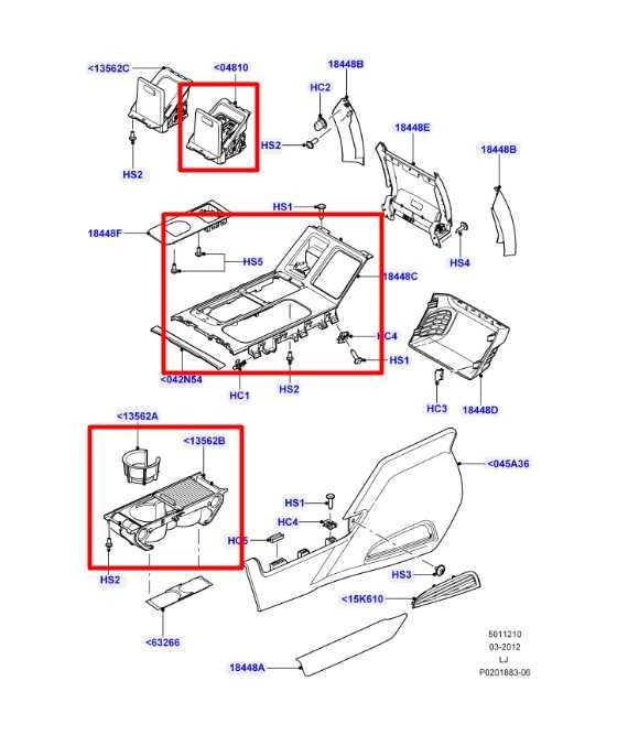 10-12 Land Rover Range Rover HSE Console Shifter Bezel Trim and Traction Control1