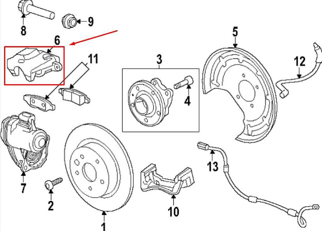 2024-2025 Chevrolet Trax Rear Left Driver Side Brake Disc Caliper 60007793 OEM - Alshned Auto Parts