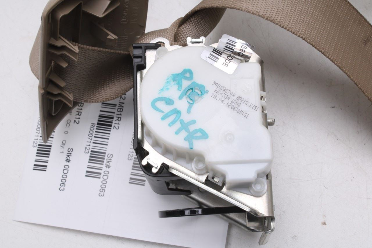 2010-16 Mercedes-Benz E350 Sport 4Matic Rear Center 2nd Row Seat Belt Retractor - Alshned Auto Parts