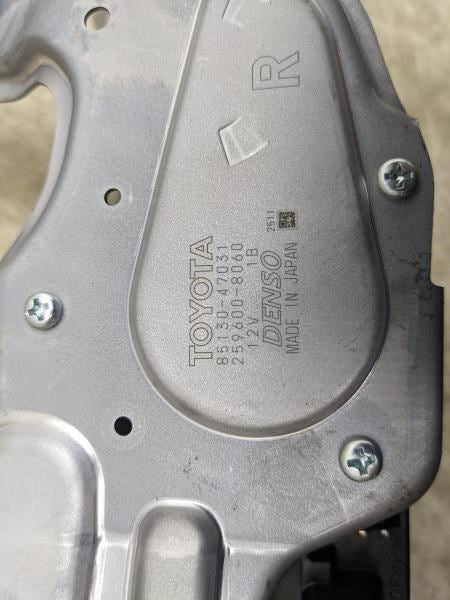 2016-2019 Toyota Prius Two Rear Back Window Glass Wiper Motor 85130-47031 OEM8