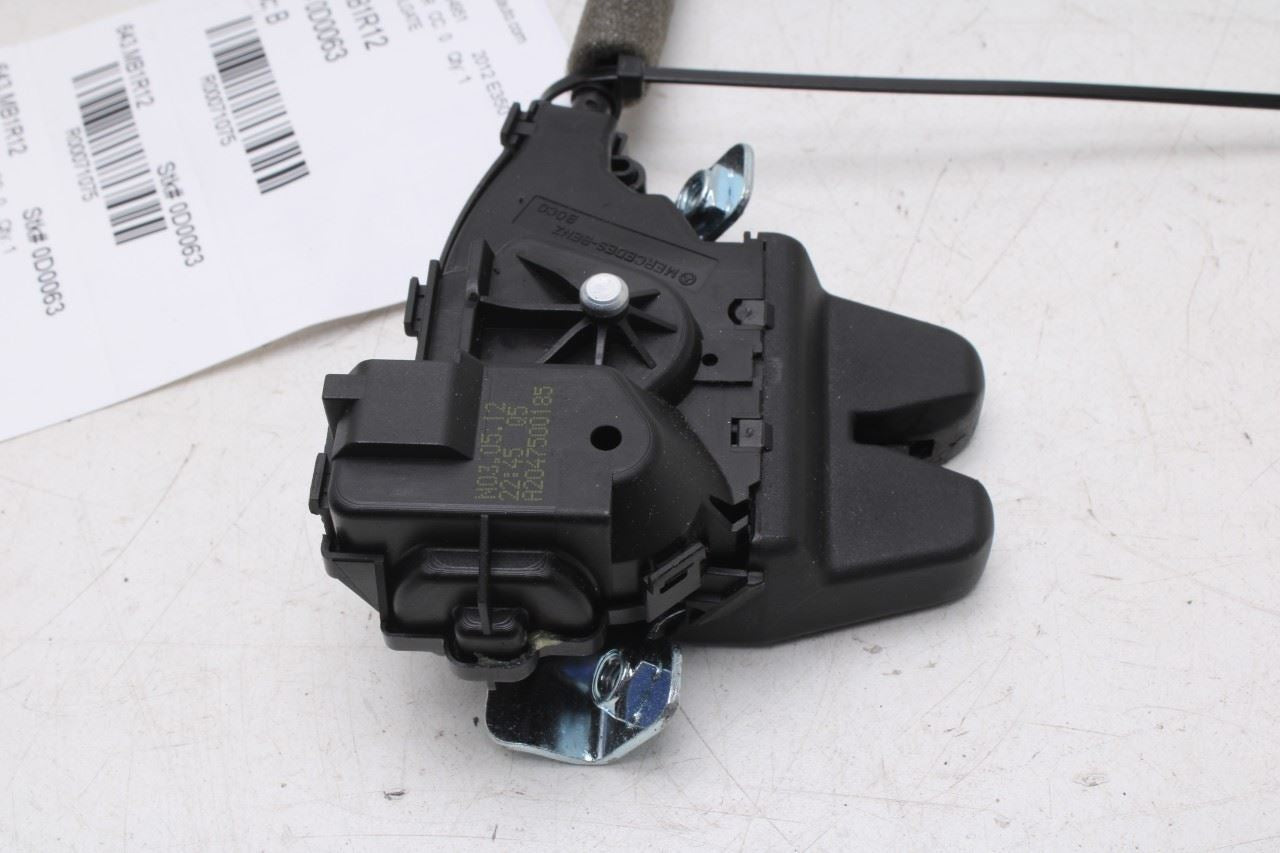 2010-2016 Mercedes-Benz E350 Sport 4MATIC Rear Trunk Lid Latch Lock Actuator - Alshned Auto Parts