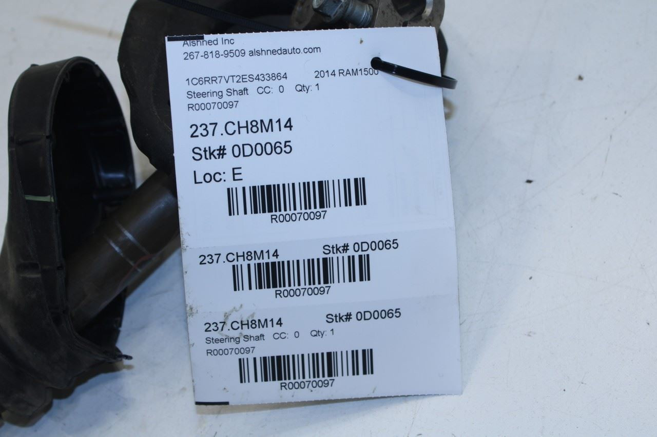 2014-20 Ram 1500 Laramie Crew Cab 5.7L Steering Column Intermediate Upper Shaft - Alshned Auto Parts