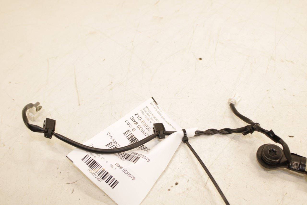 16-20 Infiniti QX60 3.5L FWD Front Passenger Right Side Seat Belt Buckle *ReaD* - Alshned Auto Parts