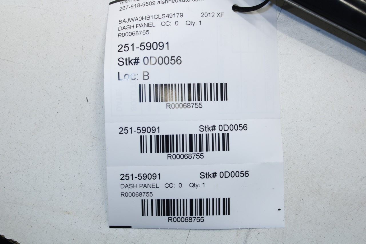 12-15 Jaguar XF Portfolio Front Right Dash Outer Air Vent w/ Trim 8X23-043C26-A - Alshned Auto Parts