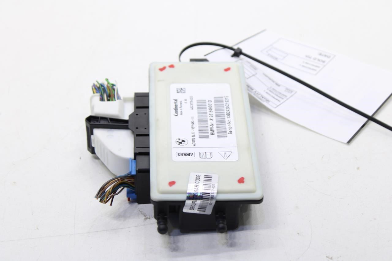 2013-2015 BMW 750I xDrive Air Bag SRS Restraints Computer Control Module 65-77-9-319-493 OEM - Alshned Auto Parts
