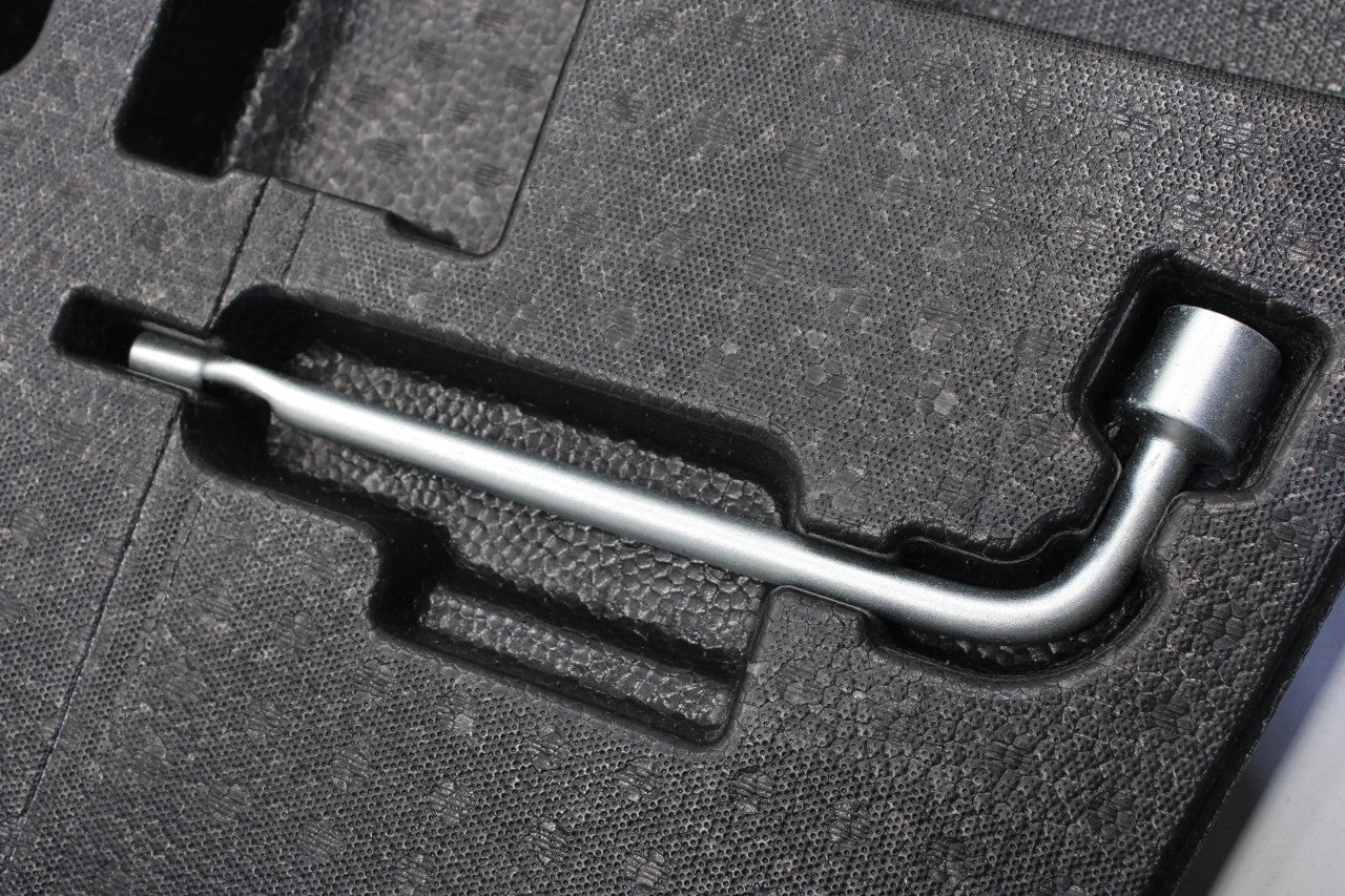 17-22 Infiniti Q60 Luxe 3.0L Rear Trunk Luggage Tool Foam Holder w/ Wheel Wrench - Alshned Auto Parts