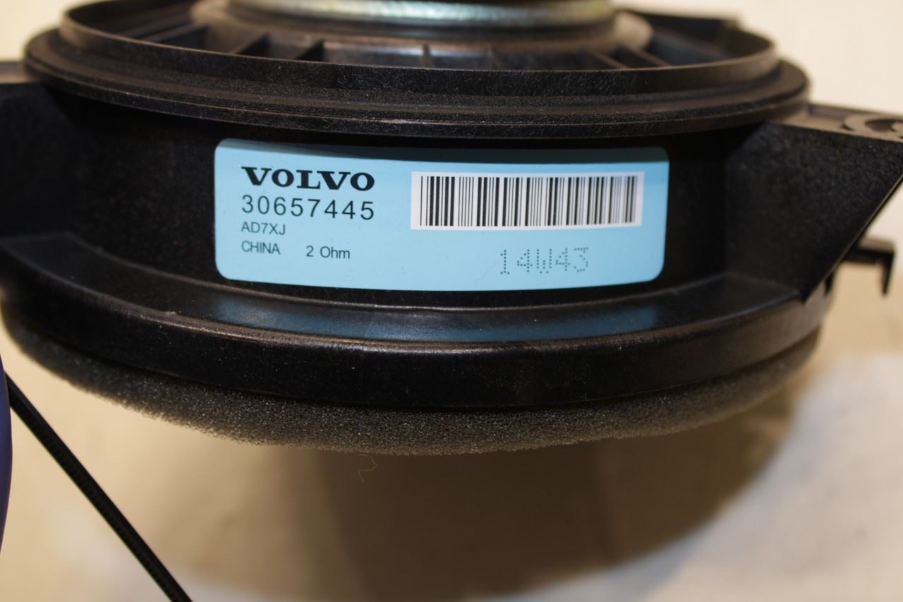 15-2018 Volvo S60 T5 Premier Front RH Passenger Side Door Audio Speaker 30657445 - Alshned Auto Parts