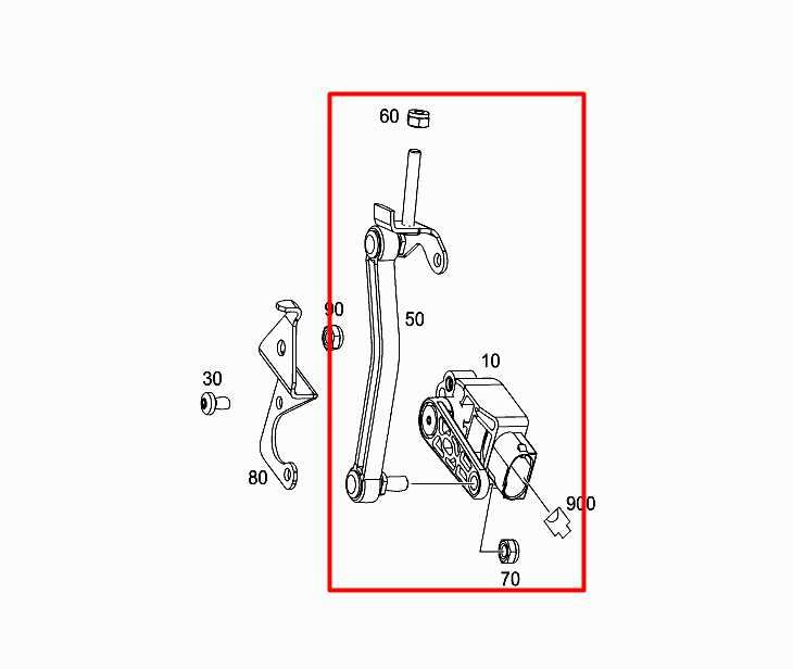 12-15 Mercedes-Benz ML350 Front Right Suspension Headlight Height Level Sensor - Alshned Auto Parts