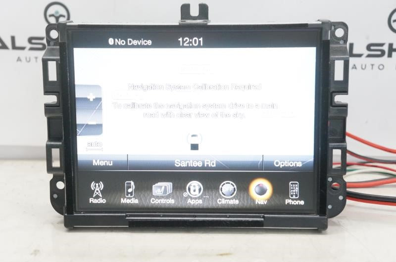 2014 Ram 1500 8.4'' Display Uconnect Navigation Radio Receiver 68224525AH OEM - Alshned Auto Parts