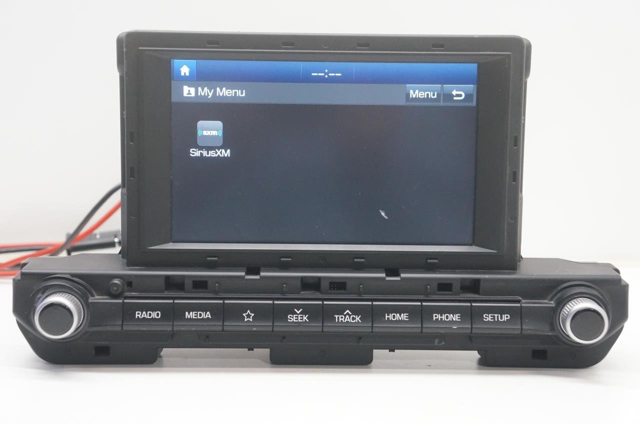 19-20 Hyundai Elantra Radio Faceplate Control w/ Receiver and 7'' Display *ReaD* - Alshned Auto Parts