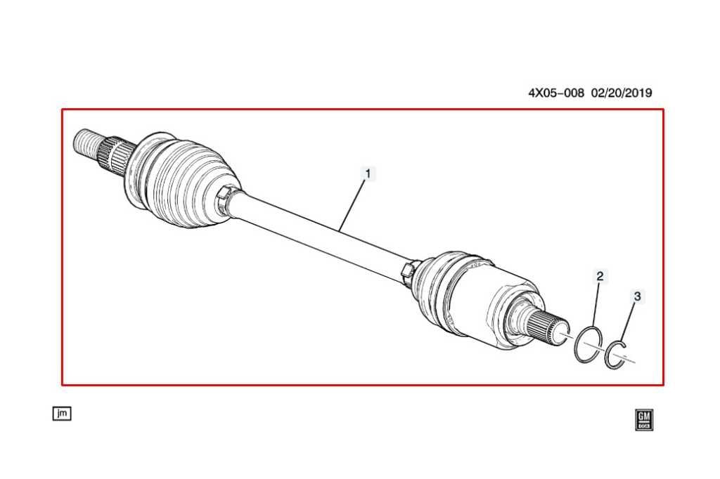 18-2024 Chevrolet Equinox LT AWD Rear Left Side CV Axle Drive Shaft 84749538 OEM - Alshned Auto Parts