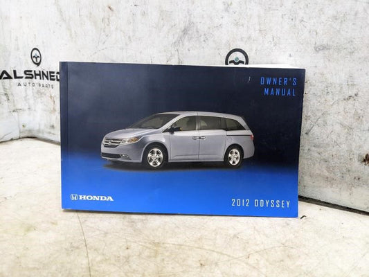 2012 Honda Odyssey Owners Manual Only 31TK8611 00X31-TK8-6110 OEM - Alshned Auto Parts