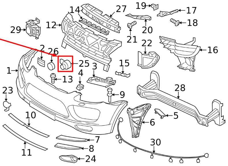11-16 Porsche Cayenne Platinum Front or Rear Bumper Parking Aid Sensor Set of 4 - Alshned Auto Parts