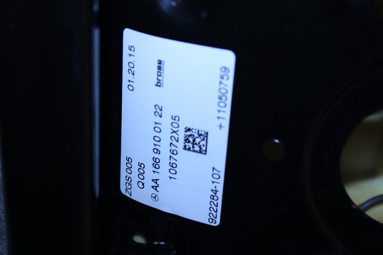 2012-2015 Mercedes-Benz ML350 3.5L RWD Front Seat Driver Left Side Complete - Alshned Auto Parts